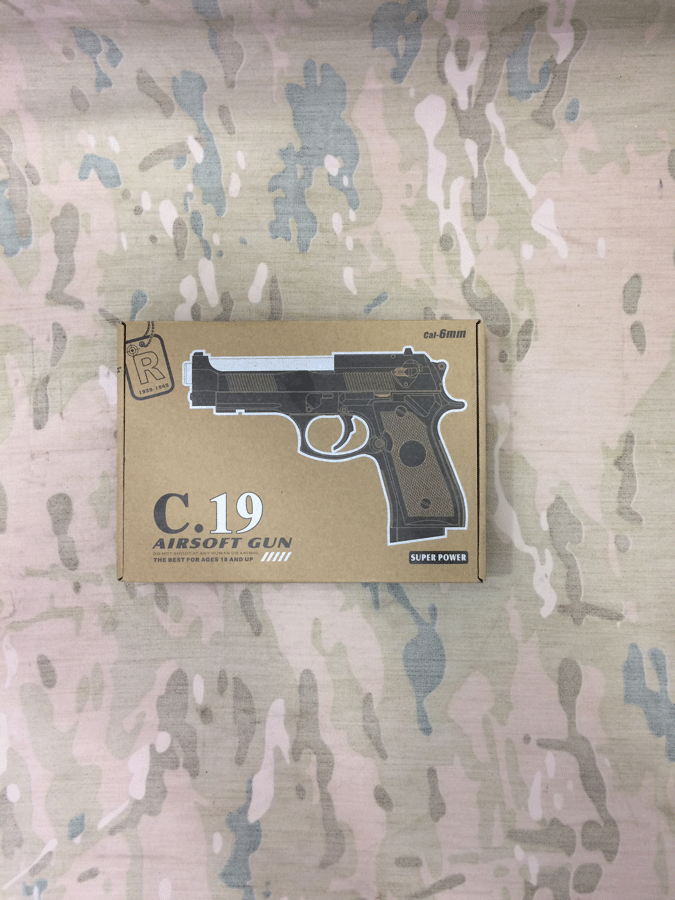 تفنگ ساچمه ای ایرسافت گان C (3) تفنگ ساچمه ای ایرسافت گان C.19