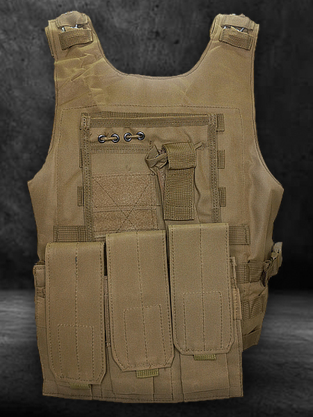 جلیقه تجهیزات تاکتیکال اتریشی خاکی