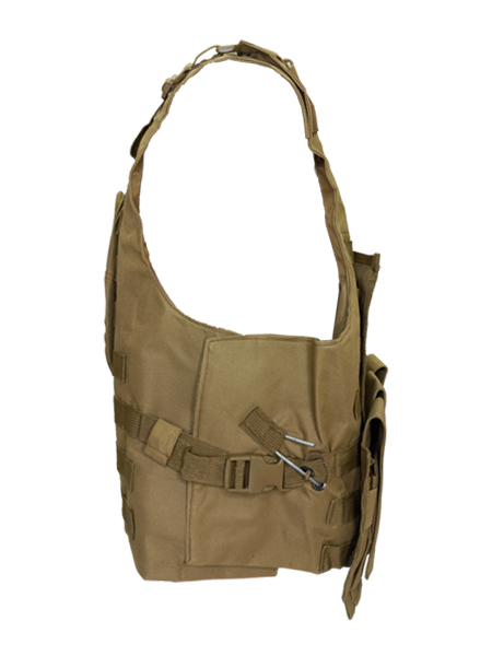 جلیقه تجهیزات تاکتیکال آمریکایی خاکی جلیقه تجهیزات تاکتیکال آمریکایی خاکی