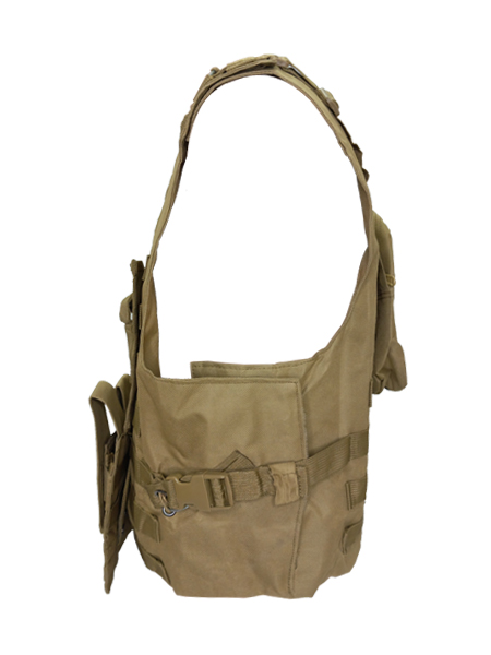 جلیقه تجهیزات تاکتیکال آمریکایی خاکی جلیقه تجهیزات تاکتیکال آمریکایی خاکی