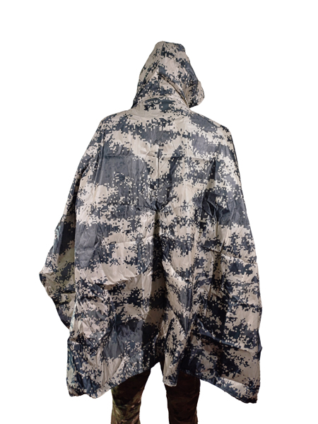 پانچو بارانی مدل استتار بژ پانچو بارانی مدل استتار بژ