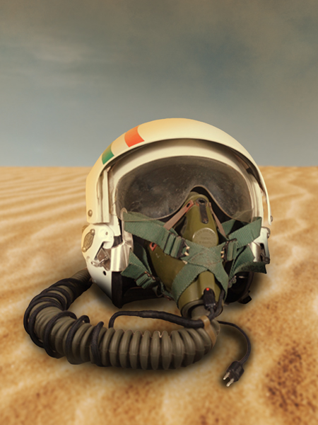 کلاه خلبانی هواپیمای جنگی ام 4