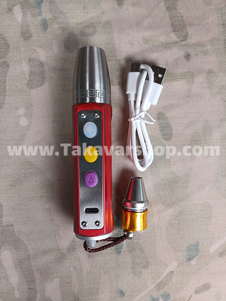 چراغ قوه حرفه ای شارژی قابل حمل 3 حالته چراغ قوه حرفه ای شارژی قابل حمل 3 حالته