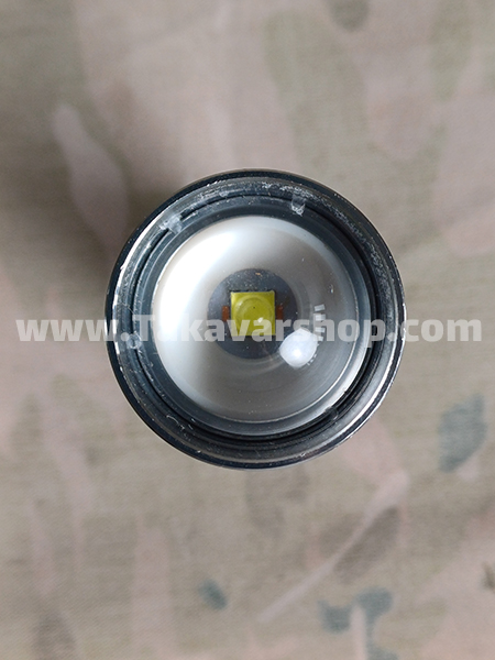 چراغ قوه شارژی 8 حالته زوم بالا آهن ربایی چراغ قوه شارژی 8 حالته زوم بالا آهن ربایی