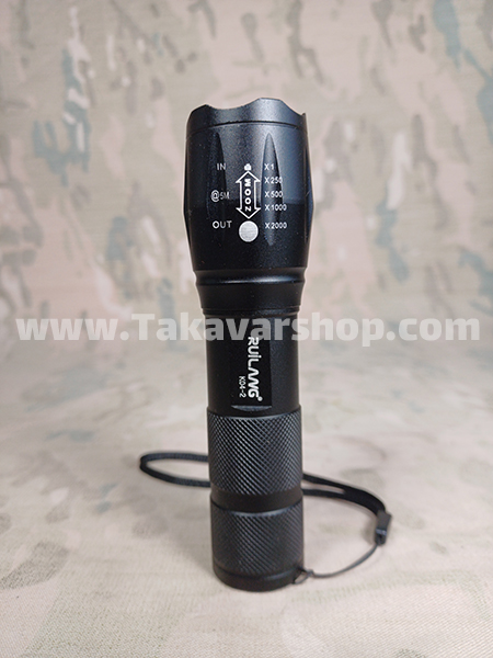 چراغ قوه یو وی دو حالته مدل K04-2 چراغ قوه یو وی دو حالته مدل K04-2