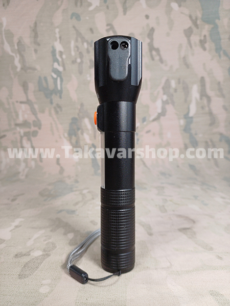 چراغ قوه شارژی زومی چند کاره آهن ربایی چراغ قوه شارژی زومی چند کاره آهن ربایی