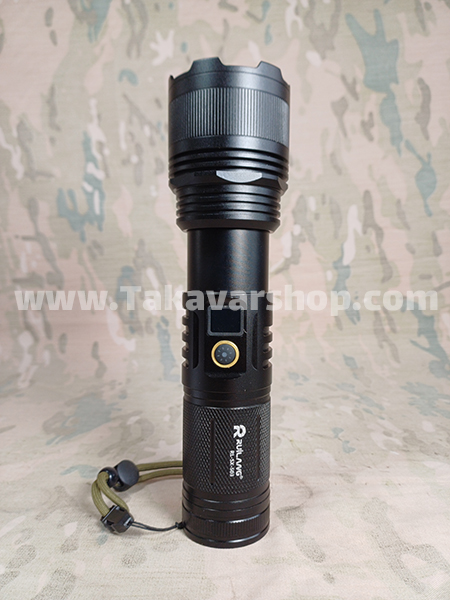 چراغ قوه شارژی پر قدرت 5 حالته زوم دار چراغ قوه شارژی پر قدرت 5 حالته زوم دار