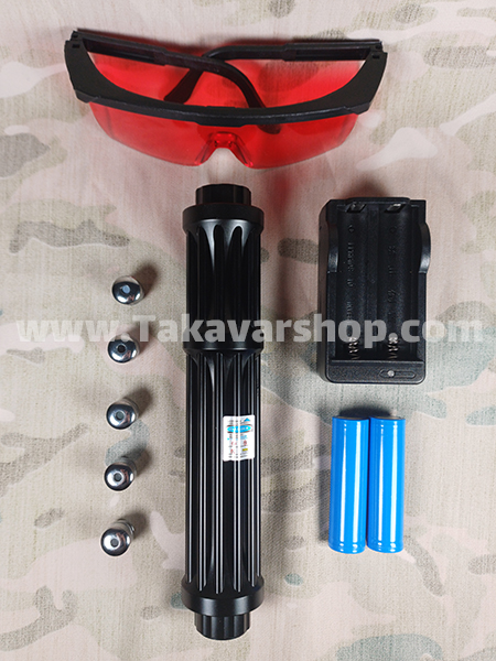 لیزر حرارتی نقطه ای 50000 میلی وات شارژی لیزر حرارتی نقطه ای 50000 میلی وات شارژی