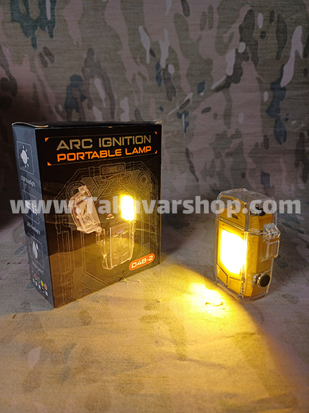 چراغ اضطراری فندک پلاسمایی مدل D48-2 چراغ اضطراری فندک پلاسمایی مدل D48-2