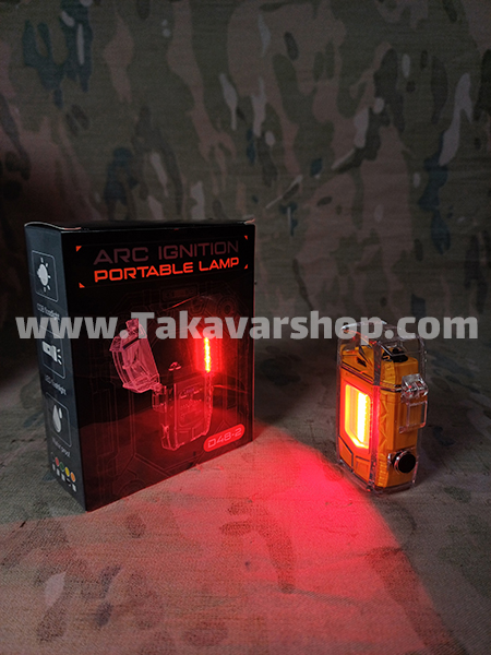 چراغ اضطراری فندک پلاسمایی مدل D48-2 چراغ اضطراری فندک پلاسمایی مدل D48-2