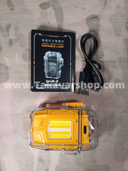 چراغ اضطراری فندک پلاسمایی مدل D48-2 چراغ اضطراری فندک پلاسمایی مدل D48-2