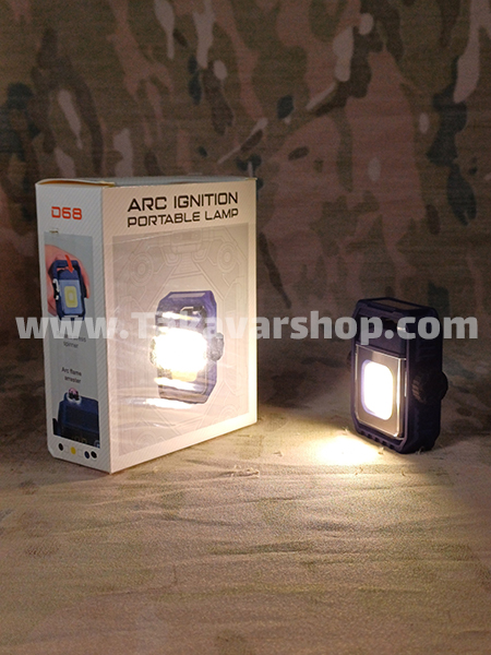 چراغ اضطراری فندک پلاسمایی مدل D68 چراغ اضطراری فندک پلاسمایی مدل D68