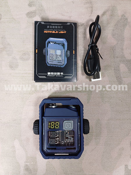 چراغ اضطراری فندک پلاسمایی مدل D68 چراغ اضطراری فندک پلاسمایی مدل D68