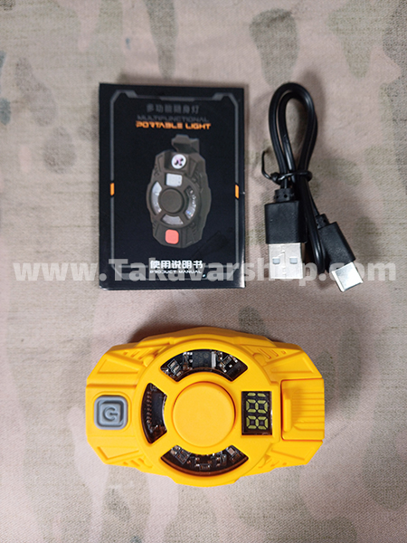 چراغ اضطراری فندک پلاسمایی مدل D73-1 اسپینری چراغ اضطراری فندک پلاسمایی مدل D73-1 اسپینری