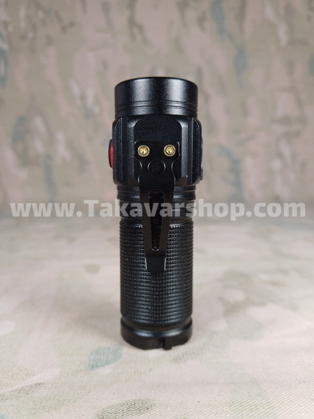 چراغ قوه پلیسی جیبی مدل ML-5182 سه لامپه چراغ قوه پلیسی جیبی مدل ML-5182 سه لامپه