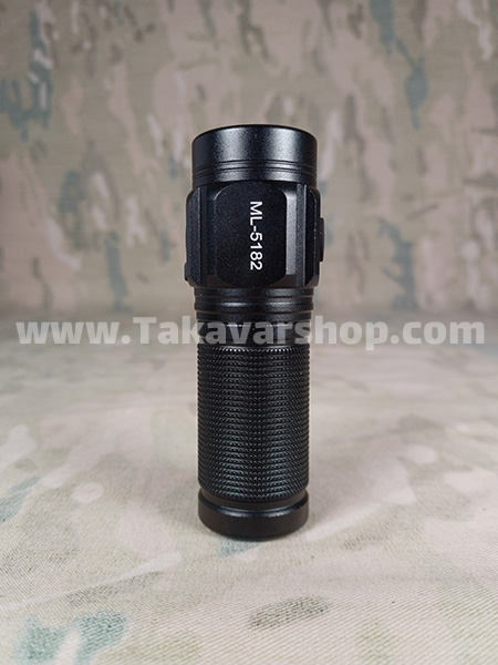 چراغ قوه پلیسی جیبی مدل ML-5182 سه لامپه چراغ قوه پلیسی جیبی مدل ML-5182 سه لامپه