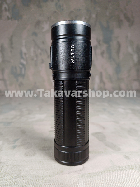 چراغ قوه پلیسی جیبی مدل ML-5184 پنج لامپه چراغ قوه پلیسی جیبی مدل ML-5184 پنج لامپه