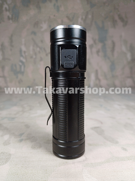 چراغ قوه پلیسی جیبی مدل ML-5184 پنج لامپه چراغ قوه پلیسی جیبی مدل ML-5184 پنج لامپه