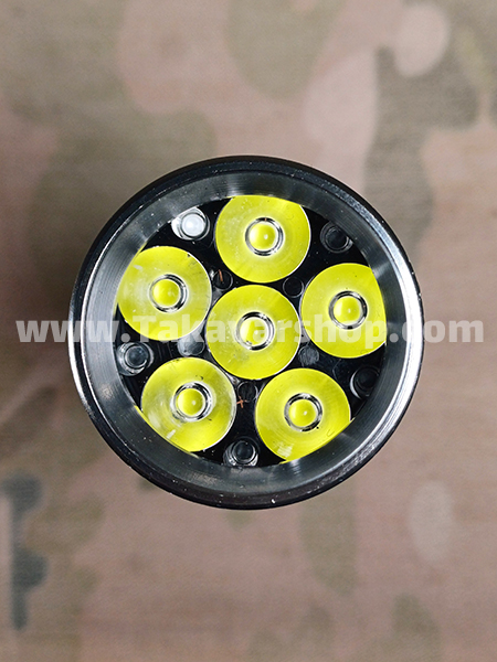 چراغ قوه پلیسی جیبی مدل ML-5184 پنج لامپه چراغ قوه پلیسی جیبی مدل ML-5184 پنج لامپه