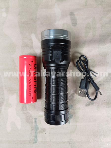 چراغ قوه پلیسی جیبی مدل ML-5185 هشت لامپه چراغ قوه پلیسی جیبی مدل ML-5185 هشت لامپه