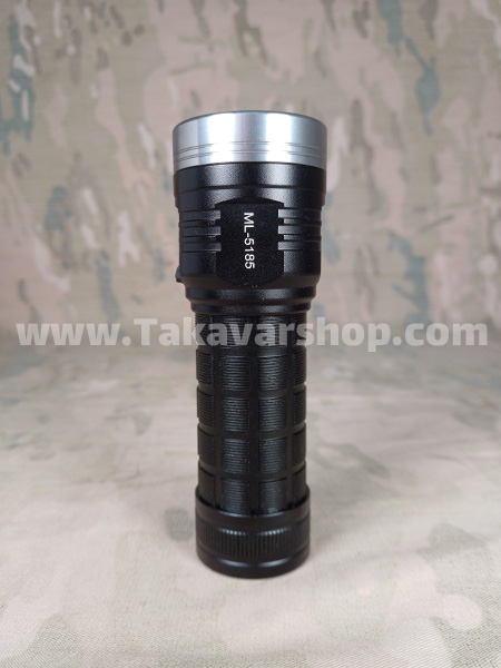 چراغ قوه پلیسی جیبی مدل ML-5185 هشت لامپه چراغ قوه پلیسی جیبی مدل ML-5185 هشت لامپه