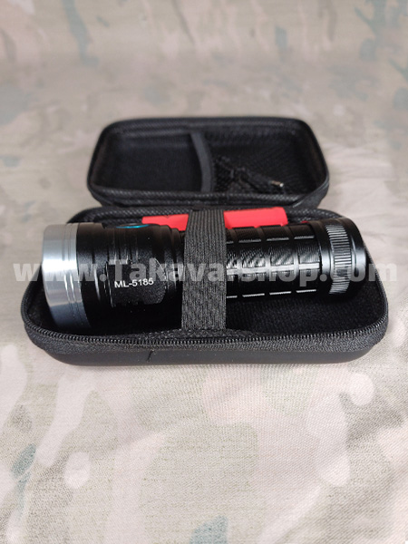 چراغ قوه پلیسی جیبی مدل ML-5185 هشت لامپه چراغ قوه پلیسی جیبی مدل ML-5185 هشت لامپه