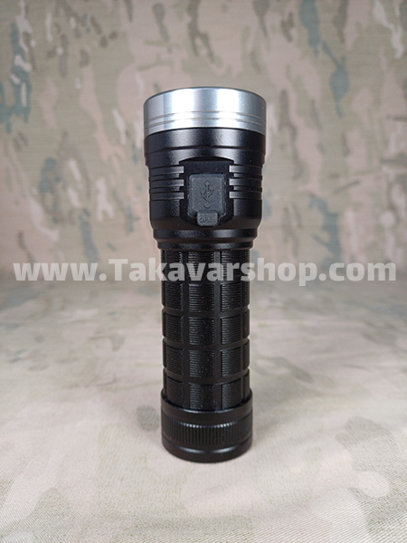 چراغ قوه پلیسی جیبی مدل ML-5185 هشت لامپه چراغ قوه پلیسی جیبی مدل ML-5185 هشت لامپه