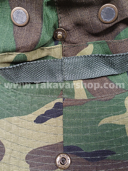 کلاه ماهیگیری استتار سبز کلاه ماهیگیری استتار سبز