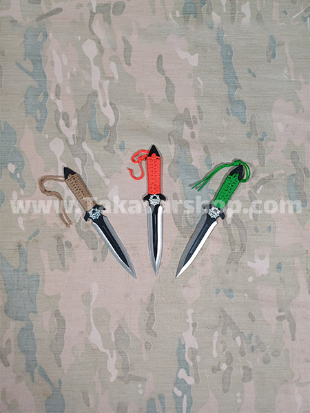 چاقو پرتابی آهنی اسکلت نشان چاقو پرتابی آهنی اسکلت نشان