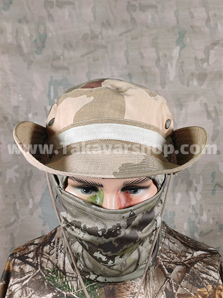 کلاه ماهیگیری استتار خاکی کلاه ماهیگیری استتار خاکی