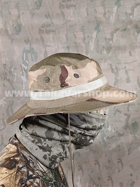 کلاه ماهیگیری استتار خاکی کلاه ماهیگیری استتار خاکی