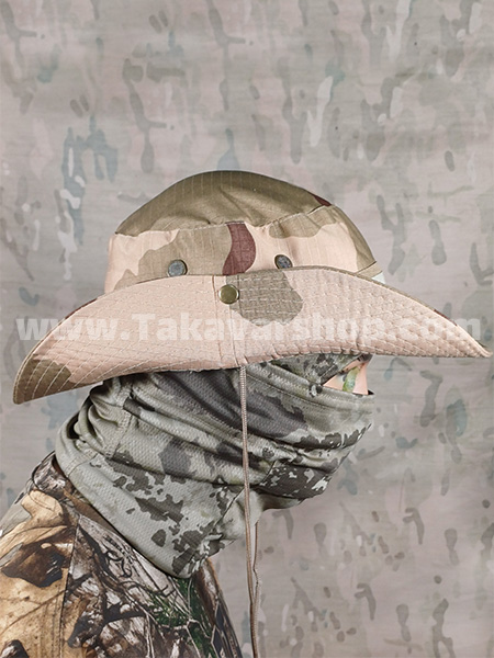 کلاه ماهیگیری استتار خاکی کلاه ماهیگیری استتار خاکی